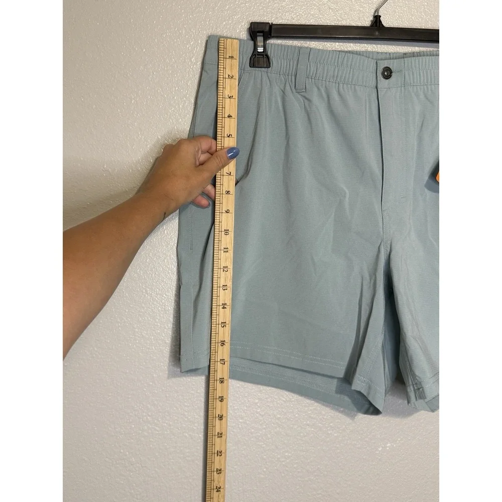NEW Columbia Shorts Mens XL Blue PFG Uncharted Omni Shade Fishing Outdoor Hike